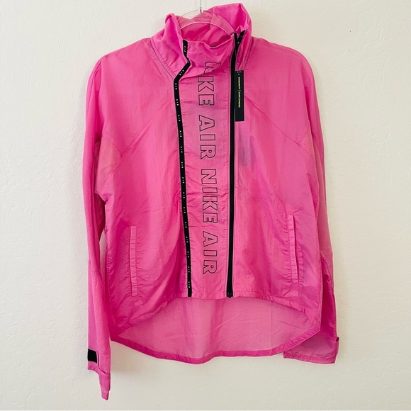 nike air pink jacket